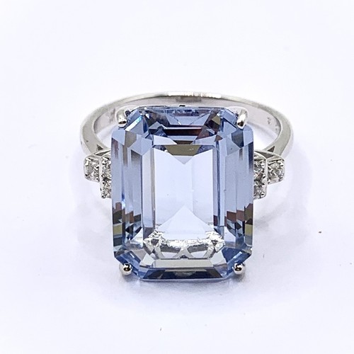 Blue 925 sterling silver - cz,