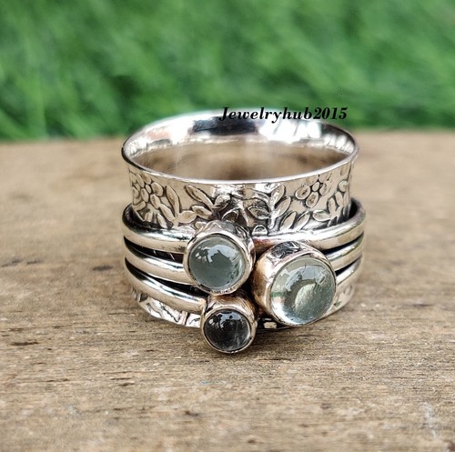 Aquamarine ring solid - aquamarine,