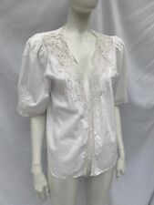 Vtg Bouquet Des Fleurs By Barbizon Night Dress Shirt Nightie Free One Size M-L