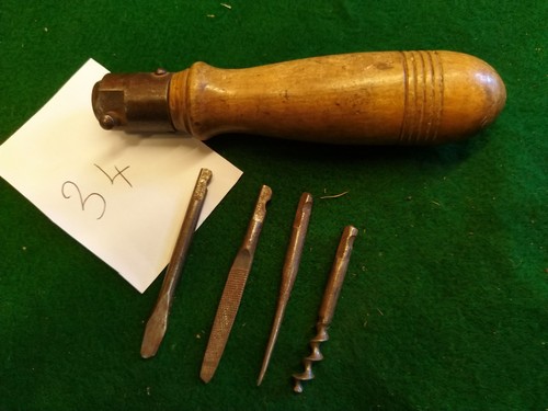 Antique wooden multitool - wooden,