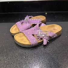 Birkenstock Betula Purple Strappy Slip On Sandals UK 3.5 Eur36