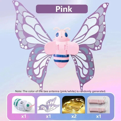 Electric light butterfly - up,