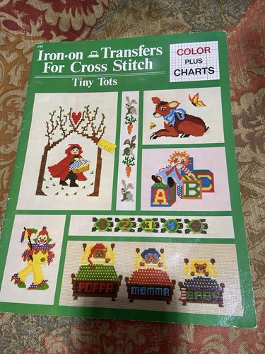 Vintage 1981 iron transfers - iron,