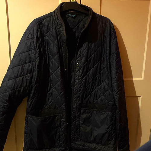 Barbour men navy quilted - men's,