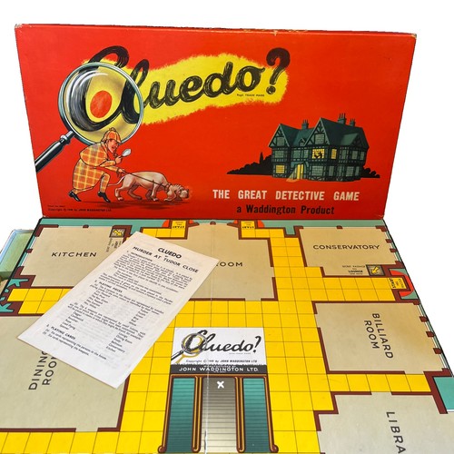 Vintage cluedo waddingtons - vintage,