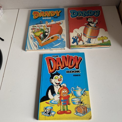 1980s dandy annual books - dandy,