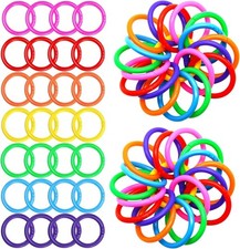 100PCS Plastic Loose-Leaf