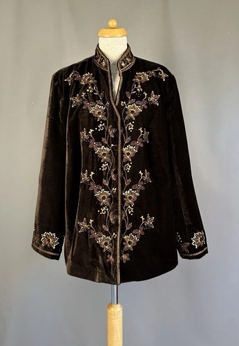 Silkland bnwt brown oriental - bnwt,