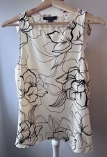 Sleeveless Cream And Black