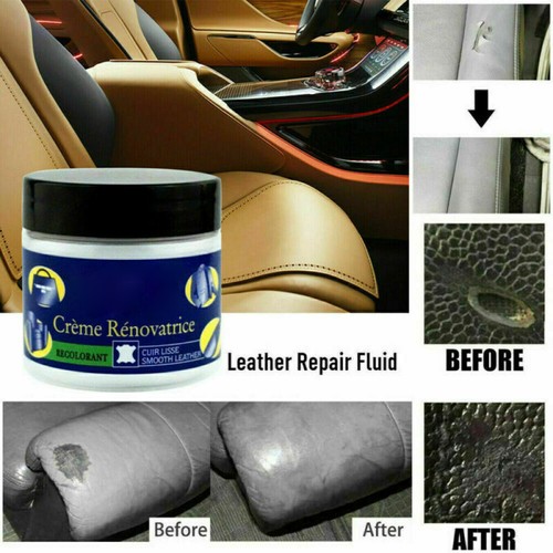 Leather repair filler cream - leather,
