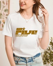 Five Band Glitter T-Shirt