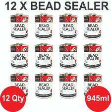 12 X THICK BEAD SEALER 945ML WHEEL LEAKS REPAIR RIM SEALER TYRE FITTING TOOLS