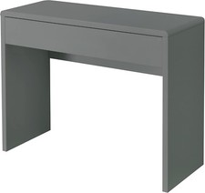 Dressing Table Grey Gloss