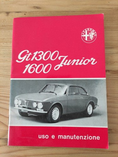 Alfa romeo 1300 1600 junior - gt,