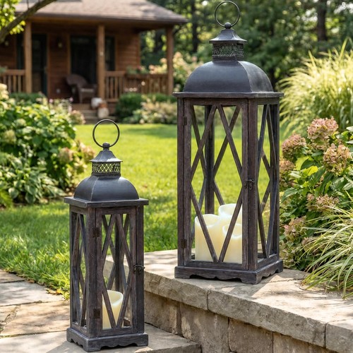 Farmhouse outdoor lanterns for - outdoor,
