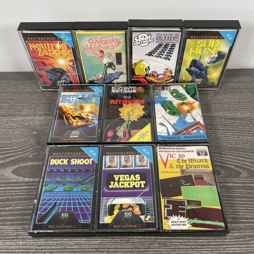 Commodore vic games - vic, 20