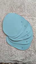 SCANDI BLUE-GREEN  PVC TABLE PLACE MATS from NORDIC NEST  30 X 43 CM Raw Aida