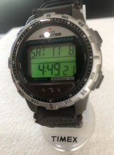 2009 Timex Indiglo Expedition Digital Compass 100m Watch New Batt Box Instruct &