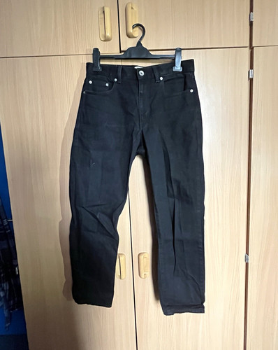Farah men black denim - black,