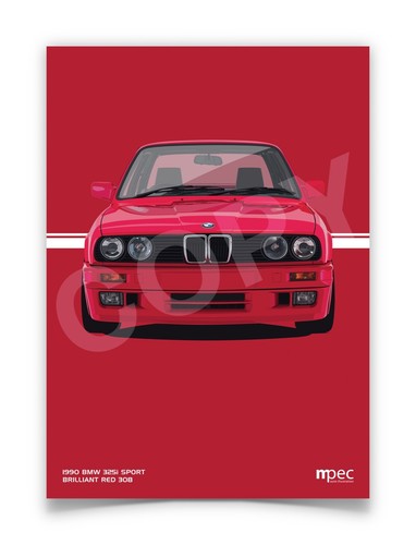 Illustration 1990 bmw e30 - bmw,
