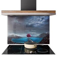 Glass Splashback Kitchen Tile