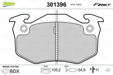 301396 VALEO Brake Pad Set