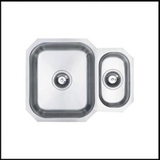 Carysil UM0001 Dual Kitchen Sink - Stainless Steel