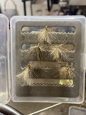 Soft hackle dry fly x5