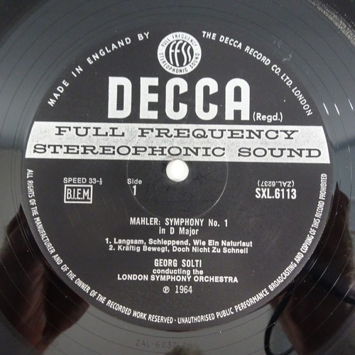 Sxl 6113 mahler symphony 1 - mahler,