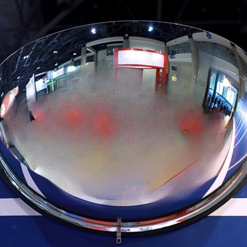 Convex mirror security half - convex,