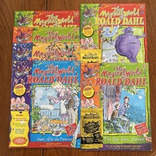 The Magical World Of Roald Dahl 15-19 Used Condition Only 18-19 Have Cards