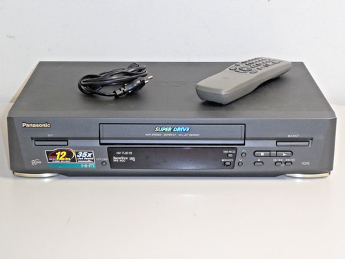 Panasonic fj616 vhs video - nv-fj616,