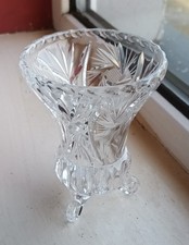 Vintage Lead Crystal Cut Glass