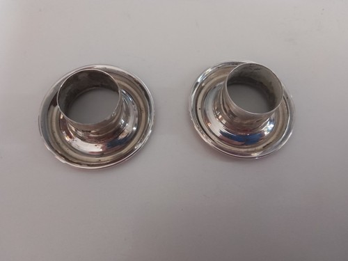 Pair antique sterling silver - antique,