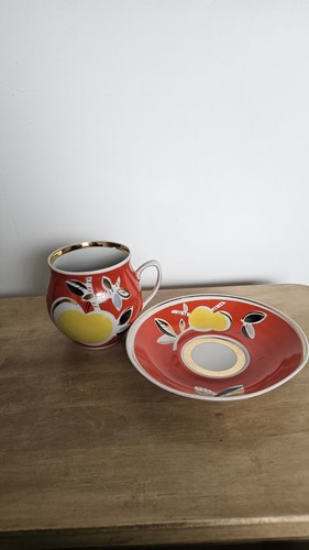 Vintage soviet porcelain tea - soviet,