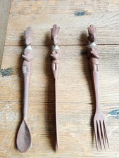 Vintage Afican hand carved