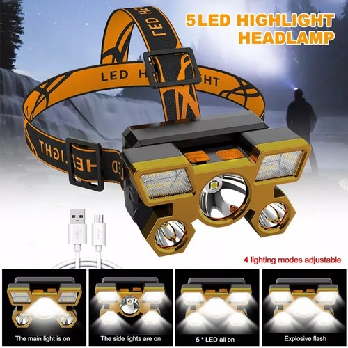 Rechargeable led head - 5,