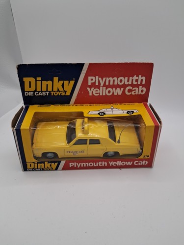 Dinky toys 278 plymouth yellow - dinky,