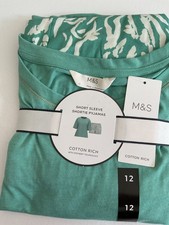 M &S Ladies Short Sleeve