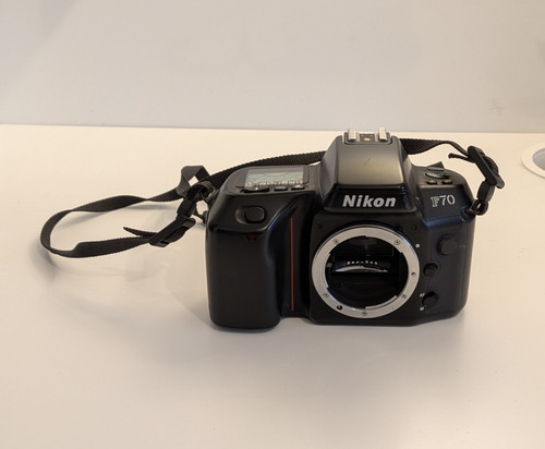Nikon f70 35mm film - nikon, camera