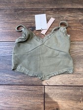 Ladies Size S Green Top From