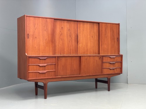 Vintage danish teak highboard - vintage,