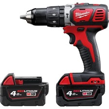 Milwaukee M18 BPD 402C Heavy Duty Combi Drill Kit 18V Cordless 2x4Ah Case