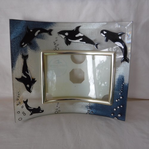 Photo frame curved glass hand - frame,