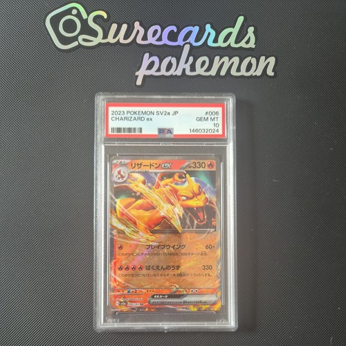 Psa10 charizard scarlet - ex, rr