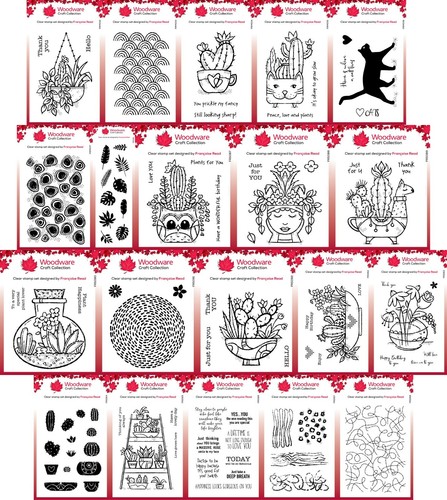 Woodware cute cacti - woodware, cats