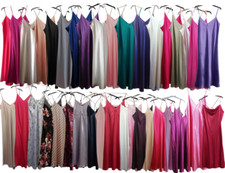 (S1) LADIES QUALITY SATIN LONG