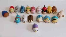 Disney Tsum Tsum Assorted  3D Eraser/Rubber Figures Set Bundle of 18