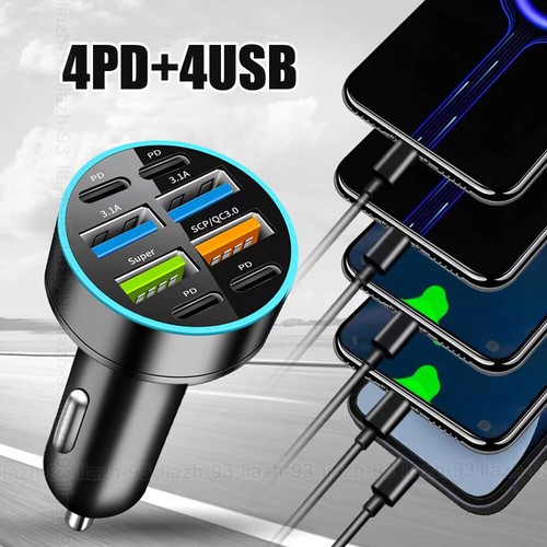 Port usb car charger - pd,
