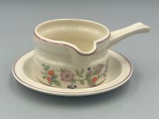 Wedgwood Roseberry - Handled Sauce Boat and Stand